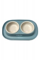 Пластиковое крепление миски Soft touch pp - double, 0,25 л.